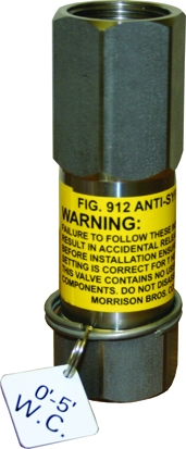Anti-Siphon Valves